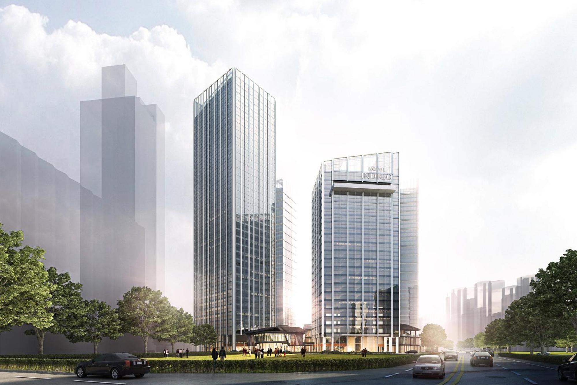 Hotel Indigo Changsha Meixi Lake Extérieur photo